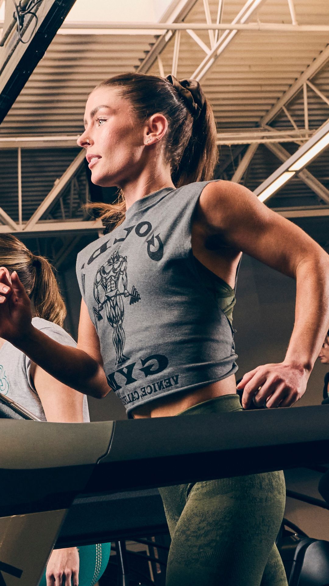 Members using treadmills and cardio equipment at Gold’s Gym Arvada fitness center near Thornton CO.